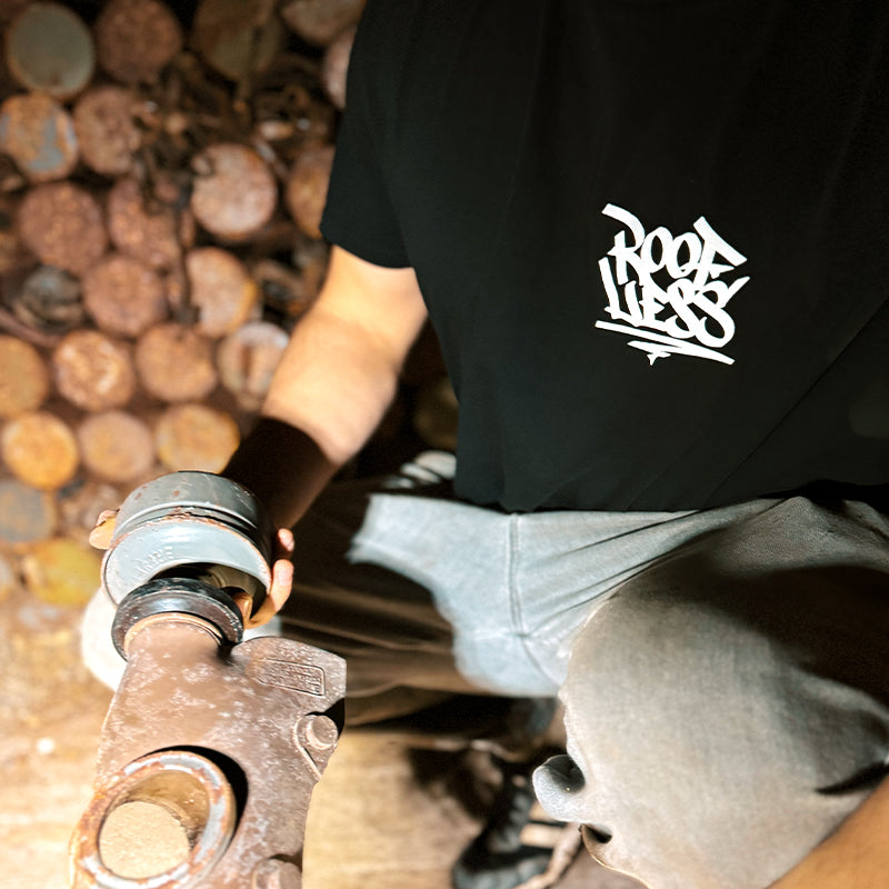 RooflessTV Shirt Graffiti (Black)